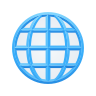 Globe avec les méridians